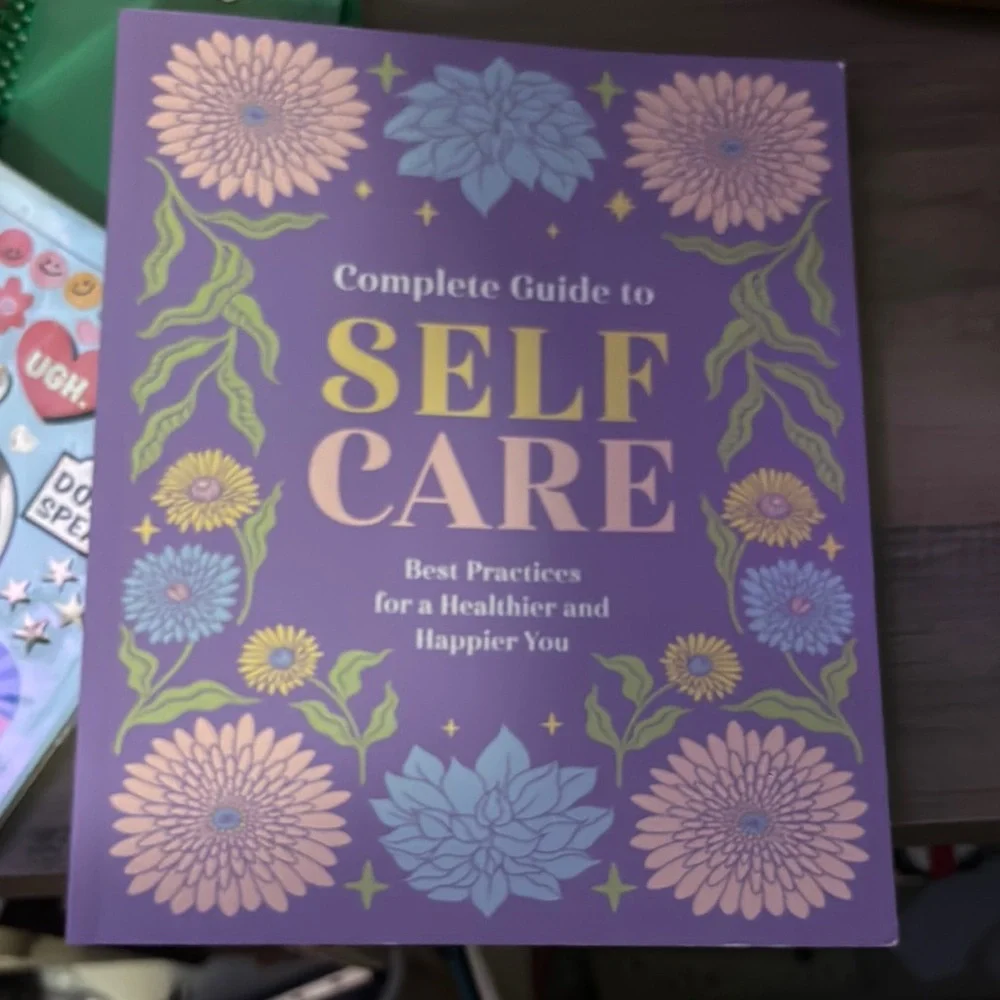 Purple Self Care Guide Journal